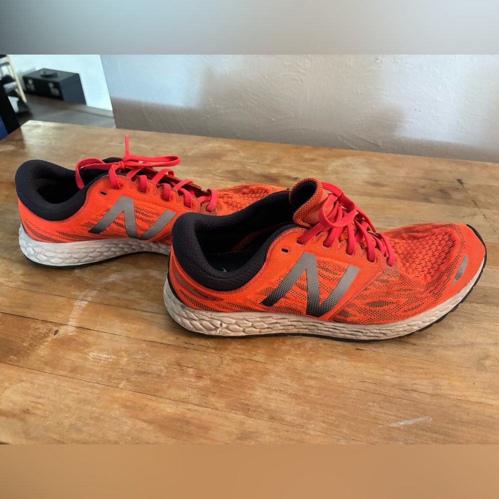 Men’s Size 11 New Balance Vibrant Orange Sneakers